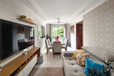 Sala de apartamento à venda com 2 quartos, 70m² em Jardim Amoreiras, Campinas