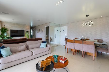 Sala de apartamento à venda com 3 quartos, 126m² em Vila Sonia do Taboao, Taboão da Serra