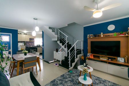 Sala de casa de condomínio à venda com 3 quartos, 103m² em Vila Ema, São Paulo