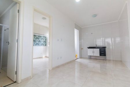 Sala/Cozinha de apartamento para alugar com 1 quarto, 31m² em Vila Guilhermina, São Paulo