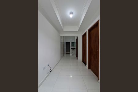Sala de casa de condomínio para alugar com 2 quartos, 45m² em Princesa, Praia Grande