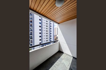 Varanda da Sala de apartamento à venda com 3 quartos, 82m² em Vila Regente Feijó, São Paulo