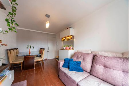 Sala de apartamento para alugar com 2 quartos, 54m² em Vila Guarará, Santo André