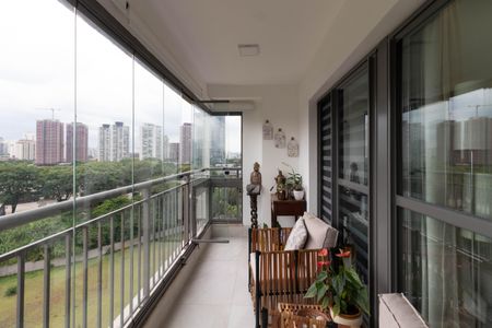 Varanda de apartamento à venda com 3 quartos, 90m² em Parque Industrial Tomas Edson, São Paulo