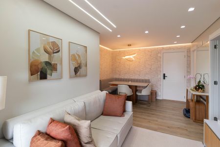 Sala de apartamento à venda com 3 quartos, 90m² em Parque Industrial Tomas Edson, São Paulo