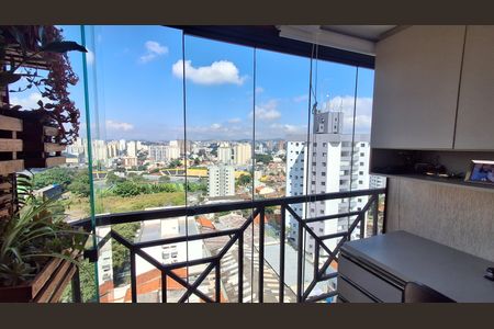Varanda de apartamento à venda com 3 quartos, 68m² em Vila Euclides, São Bernardo do Campo