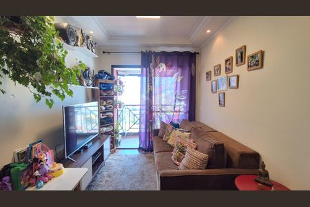 Sala de apartamento à venda com 3 quartos, 68m² em Vila Euclides, São Bernardo do Campo