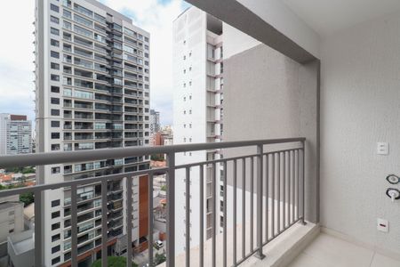 Varanda de kitnet/studio para alugar com 1 quarto, 26m² em Sumaré, São Paulo