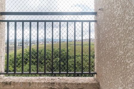 Sacada da Sala de apartamento para alugar com 2 quartos, 52m² em Conjunto Habitacional Bras Cubas, Mogi das Cruzes