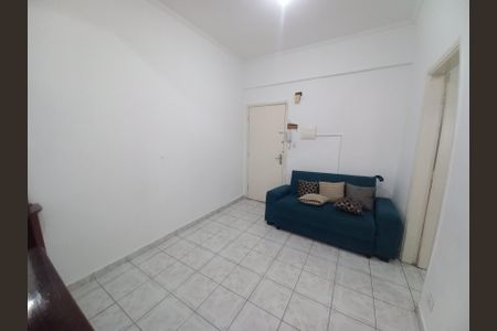 Sala de apartamento para alugar com 1 quarto, 50m² em Centro, São Vicente