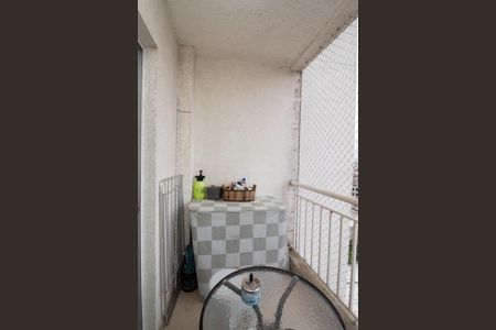 Varanda da Sala de apartamento à venda com 2 quartos, 57m² em Vila Sao Paulo, Guarulhos