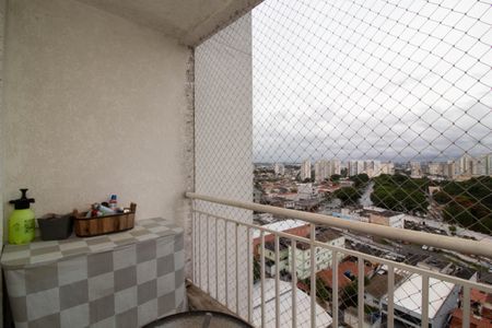 Varanda da Sala de apartamento à venda com 2 quartos, 57m² em Vila Sao Paulo, Guarulhos