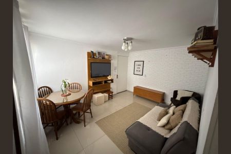 Sala de apartamento à venda com 2 quartos, 55m² em Jardim Alvorada, Santo André