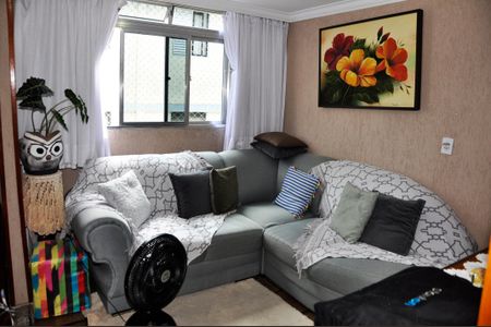 Detalhe - Sala e Sala de Jantar de apartamento à venda com 2 quartos, 49m² em Jardim Antartica, São Paulo