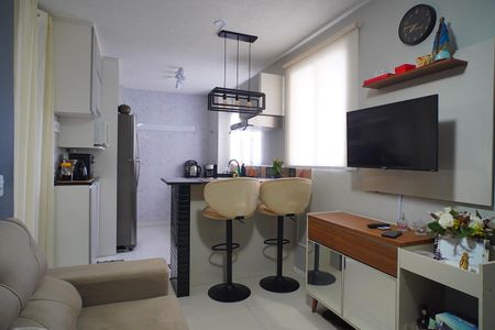 Sala de apartamento para alugar com 2 quartos, 40m² em Santa Fé, Porto Alegre