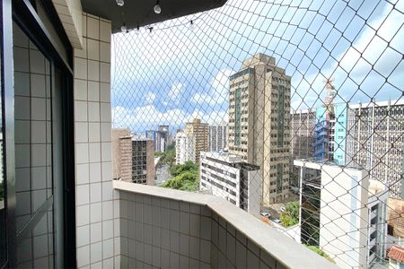 Varanda da Sala de apartamento para alugar com 1 quarto, 45m² em Cruzeiro, Belo Horizonte