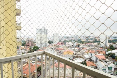 Sacada da Sala de apartamento para alugar com 2 quartos, 54m² em Vila Príncipe de Gales, Santo André