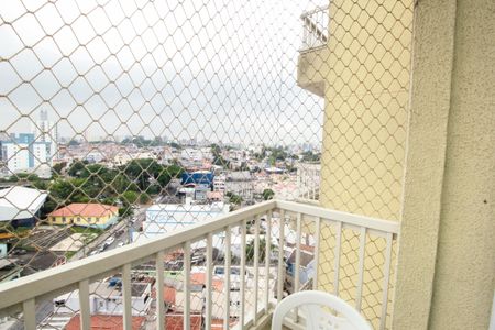 Sacada da Sala de apartamento para alugar com 2 quartos, 54m² em Vila Príncipe de Gales, Santo André