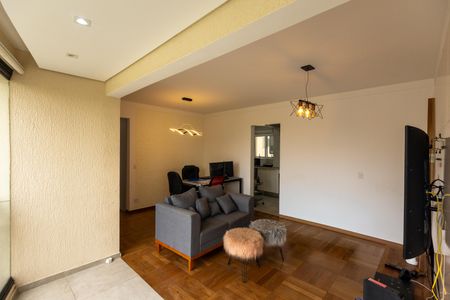 Varanda estendida da Sala de apartamento à venda com 3 quartos, 85m² em Vila Campo Grande, São Paulo