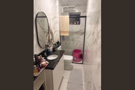 Banheiro de apartamento à venda com 2 quartos, 53m² em Ponte Grande, Guarulhos