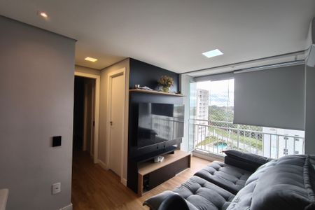 Sala de apartamento para alugar com 2 quartos, 87m² em Jardim das Cerejeiras, Campinas