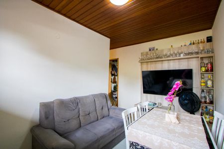 Sala de apartamento à venda com 2 quartos, 54m² em Vila Aquilino, Santo André