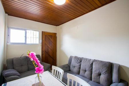 Sala de apartamento à venda com 2 quartos, 54m² em Vila Aquilino, Santo André