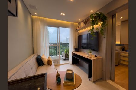 Sala de apartamento à venda com 1 quarto, 27m² em Vila São José, São Paulo