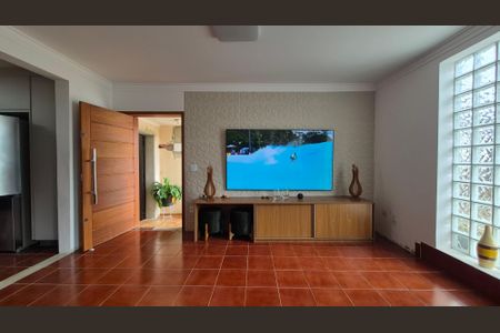 Sala de casa à venda com 4 quartos, 209m² em Vila Homero Thon, Santo André