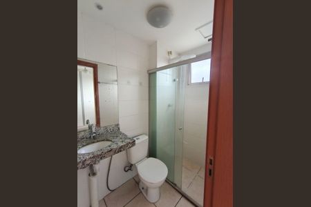 Banheiro de apartamento para alugar com 2 quartos, 50m² em Conjunto Helena Antipoff, Belo Horizonte