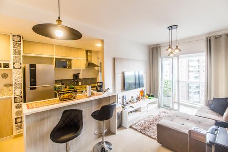 Sala de apartamento para alugar com 1 quarto, 50m² em Melville Empresarial Ii, Barueri