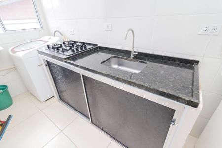 Sala/Cozinha de apartamento à venda com 2 quartos, 36m² em Cidade São Miguel, São Paulo