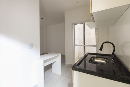 Studio - Cozinha de kitnet/studio à venda com 1 quarto, 28m² em Vila Esperança, São Paulo