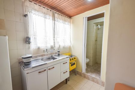 Cozinha de kitnet/studio para alugar com 1 quarto, 30m² em Vila Clementino, São Paulo