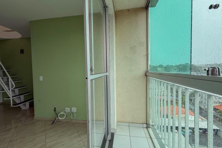 Varanda da Sala de apartamento para alugar com 3 quartos, 134m² em Venda Nova, Belo Horizonte