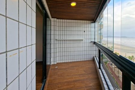 Sacada de apartamento para alugar com 3 quartos, 120m² em Guilhermina, Praia Grande