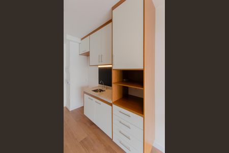 Cozinha de kitnet/studio para alugar com 1 quarto, 25m² em Ipiranga, São Paulo