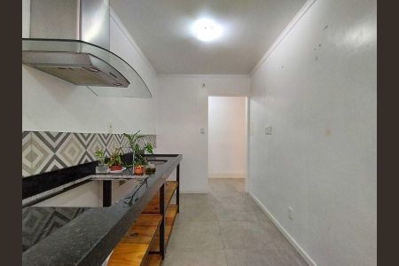 Cozinha de apartamento para alugar com 1 quarto, 50m² em Ouro Branco, Novo Hamburgo