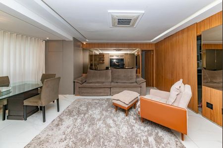 Sala de apartamento para alugar com 3 quartos, 104m² em Vila da Serra, Nova Lima