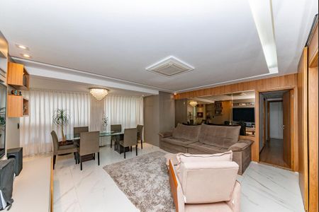 Sala de apartamento para alugar com 3 quartos, 104m² em Vila da Serra, Nova Lima