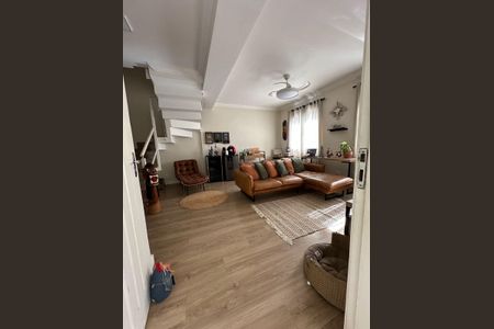 Sala de casa de condomínio à venda com 3 quartos, 145m² em Jardim Rosaura, Jundiaí