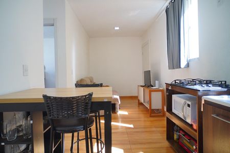 Cozinha de apartamento para alugar com 2 quartos, 40m² em Santa Fé, Porto Alegre