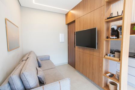 Sala de apartamento para alugar com 1 quarto, 34m² em Saraiva, Uberlândia