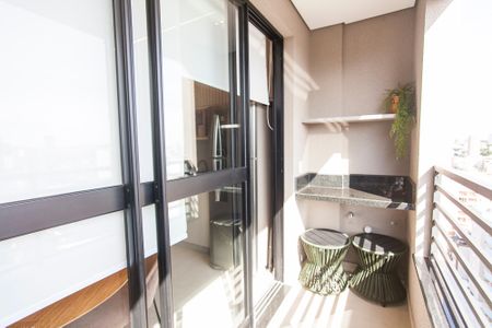 Varanda da Sala de apartamento para alugar com 1 quarto, 34m² em Saraiva, Uberlândia