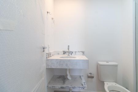 Banheiro de apartamento para alugar com 1 quarto, 24m² em Vila Lageado, São Paulo