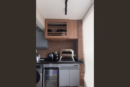 Varanda - Detalhe de apartamento para alugar com 2 quartos, 50m² em Jardim das Oliveiras, São Paulo