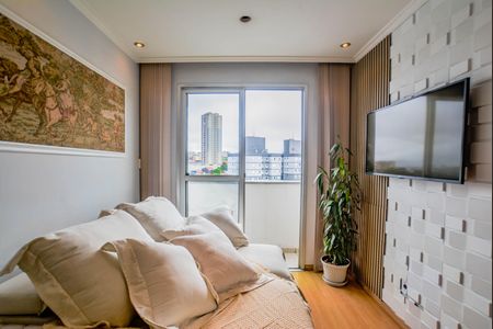Sala de apartamento à venda com 3 quartos, 61m² em Vila Luzita, Santo André