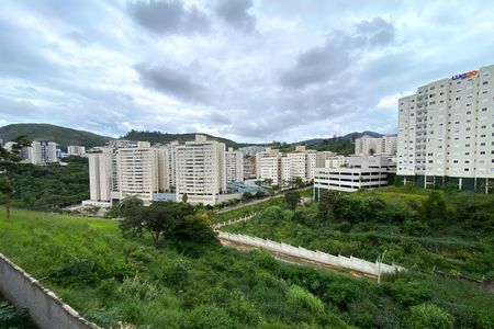 Vista da Suite de apartamento à venda com 2 quartos, 80m² em Buritis, Belo Horizonte
