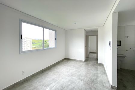 Sala de apartamento à venda com 2 quartos, 55m² em Buritis, Belo Horizonte