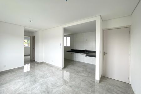 Sala de apartamento à venda com 2 quartos, 55m² em Buritis, Belo Horizonte